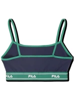 Sportovní podprsenka  tmavě modrá a zelená model 21343956 - Fila