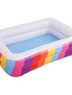 2-rodinná zaoblená 2-krúžková zaoblená umývadlová misa Rainbow 195x140x47 cm 51470