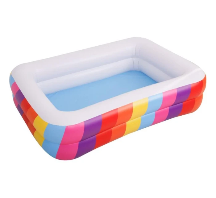 2-rodinná zaoblená 2-krúžková zaoblená umývadlová misa Rainbow 195x140x47 cm 51470