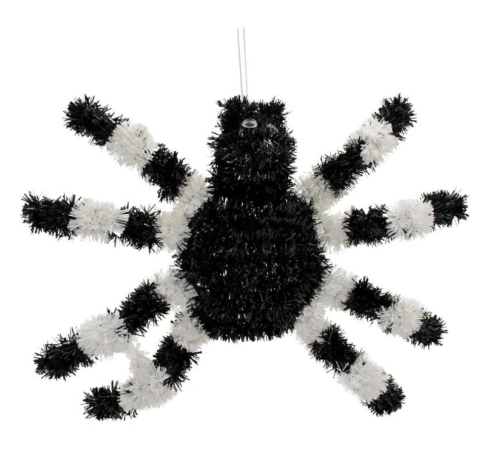 DEKORATÍVNA FIGÚRKA HALLOWEEN PAVÚK BIELY