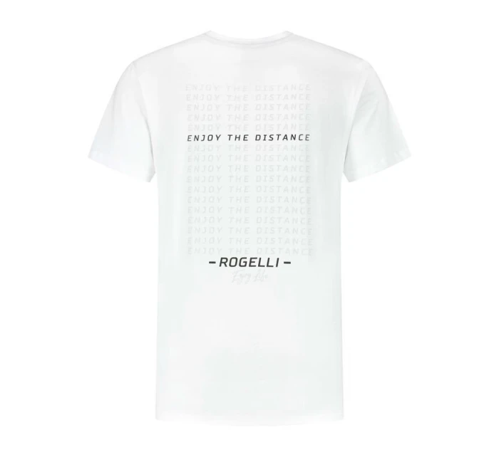 Rogelli pánske tričko LOGO biele L