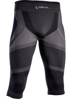 Pánske 3/4 funkčné nohavice IRON-IC - čierna Farba: Čierna, Veľkosť: