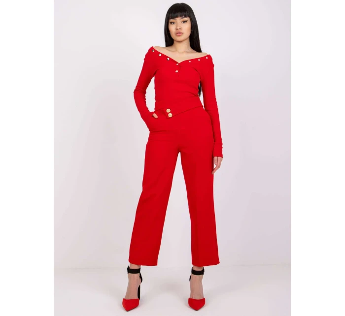 FE SP 5704 nohavice.69P červená