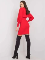 Dámské šaty RV SK model 21819211 Červená - FPrice Dámské šaty RV SK model 21819211 Červená - FPrice
