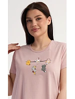 Dámské domácí šaty s krátkým rukávem model 22405619 - Vienetta