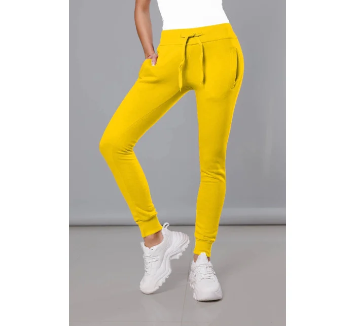 Žlté teplákové nohavice (CK01-28)