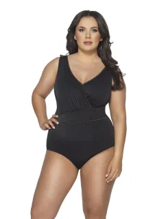 Dámske jednodielne plavky 59 čierna - AVA