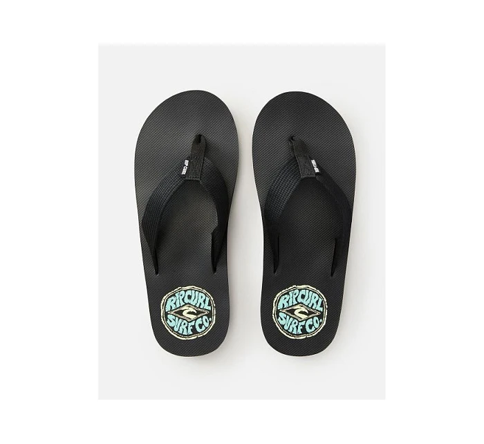 RIP CURL Bob Cush žabky s otvorenou špičkou - čierne RIP CURL Bob Cush žabky s otvorenou špičkou - čierne