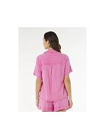 Koszulka damska Malibu Shirt różowa model 22245819 - Rip Curl Koszulka damska Malibu Shirt różowa model 22245819 - Rip Curl
