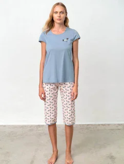 Vamp - Dvojdielne dámske pyžamo - Dachsy 18308 - Vamp