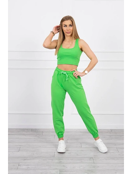 Souprava model 18748678 zelená neonová - K-Fashion Souprava model 18748678 zelená neonová - K-Fashion
