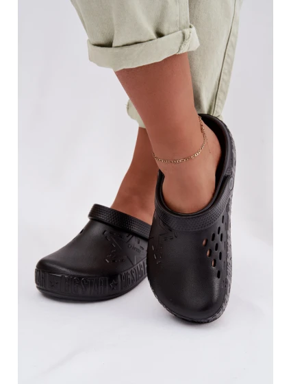 Dámské pantofle Chodaki pěnové Big Star TT274A084 Černé