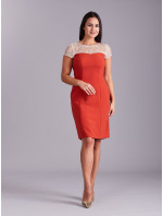 Šaty NU SK model 17339326 tmavě oranžová - FPrice