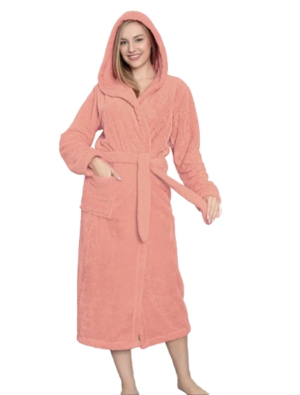 Dámsky župan 3008 sv. ružová - CoCoon
