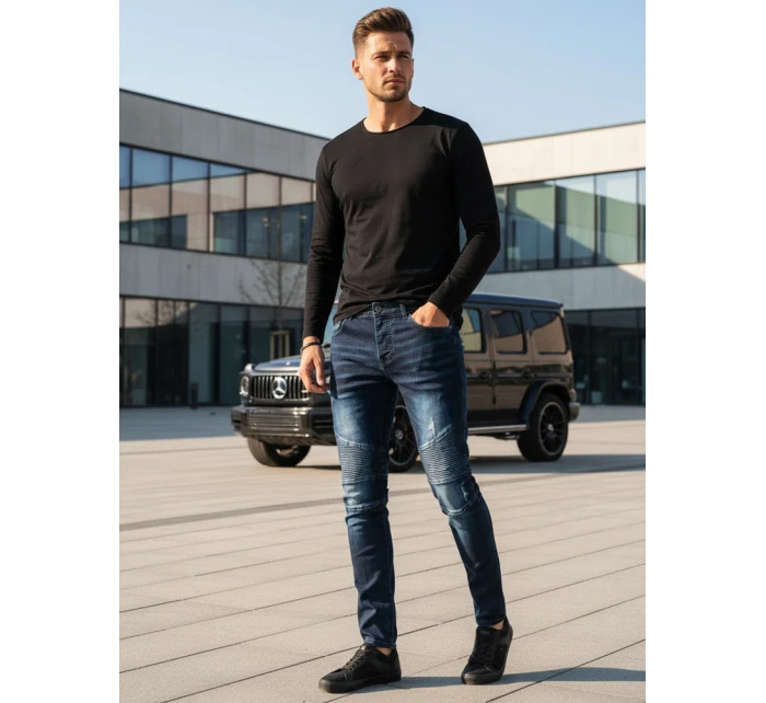 Pánské modré kalhoty Dstreet model 21965130 - FashionStreet