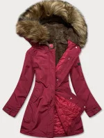 Dámska zimná bunda červená (m21309)