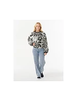 Svetre RIP CURL AOTS-TY WILLIAMS JACQUARD CREW, čierny Svetre RIP CURL AOTS-TY WILLIAMS JACQUARD CREW, čierny