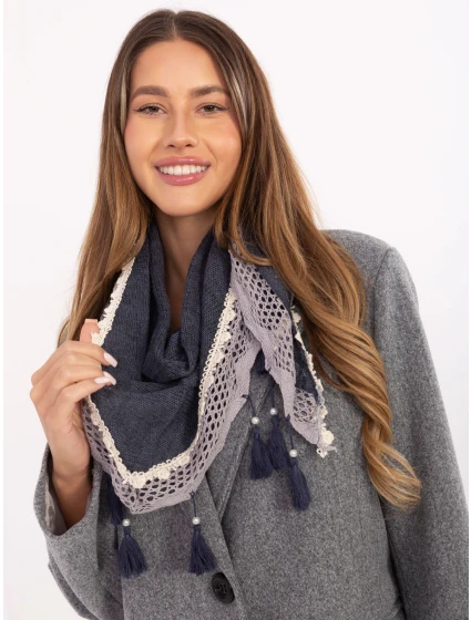 Chustka AT CH ENEC model 21488776 ciemny niebieski - FPrice