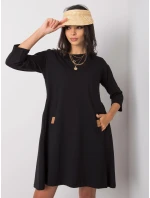 Šaty RV SK 6274.36P čierna Šaty RV SK 6274.36P čierna