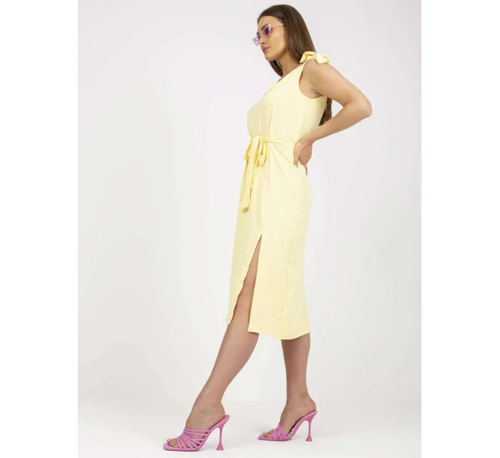 Šaty WN SK 1211.58 svetlo žltá