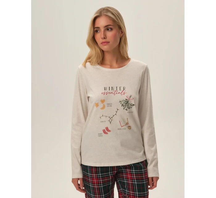 Pyžamo Béžová Henderson model 20477631 - HENDERSON LADIES Pyžamo Béžová Henderson model 20477631 - HENDERSON LADIES