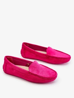 Dámske semišové mokasíny Fuchsia Morreno