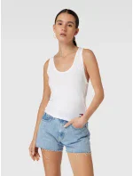 Dámske tielko 2Pack UW0UW05014 05F White - Tommy Hilfiger Dámske tielko 2Pack UW0UW05014 05F White - Tommy Hilfiger