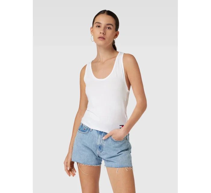 Dámske tielko 2Pack UW0UW05014 05F White - Tommy Hilfiger Dámske tielko 2Pack UW0UW05014 05F White - Tommy Hilfiger