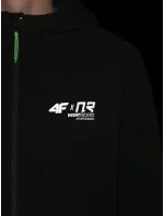 Pánská mikina s kapucí model 20530207 25M Šedá melanž - 4F