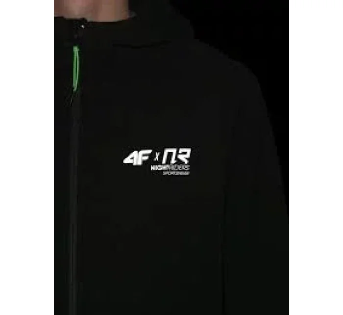 Pánská mikina s kapucí model 20530207 25M Šedá melanž - 4F