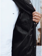 Pánska zimná bunda s odnímateľnou kapucňou čierna FashionStreet TX4833 Pánska zimná bunda s odnímateľnou kapucňou čierna FashionStreet TX4833