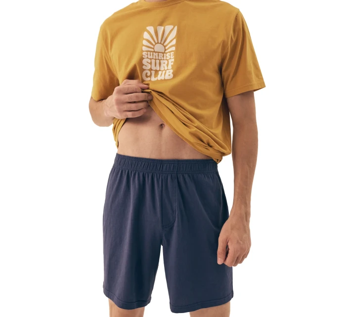 Pánske pyžamo 42600 Sun yellow - HENDERSON