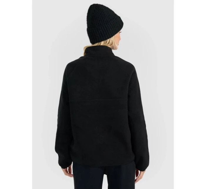 Dámský oversize fleece se stojáčkem model 21868383 - 4F