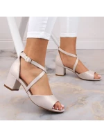 Sandále na podpätku Sergio Leone W SK367C