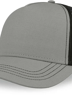 Rapper 5 panelová Trucker kšiltovka grey/black model 22478763 - Atlantis Headwear
