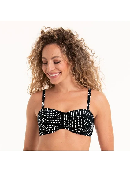 Style Ella Top Bikini horní díl model 21162868 černá RosaFaia - Rosa Faia Style Ella Top Bikini horní díl model 21162868 černá RosaFaia - Rosa Faia