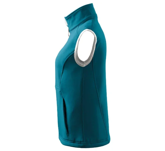 Dámska softshellová vesta Vision dark turquoise