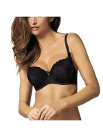 Dámska podprsenka G-246/B4 Black - Gorteks Dámska podprsenka G-246/B4 Black - Gorteks