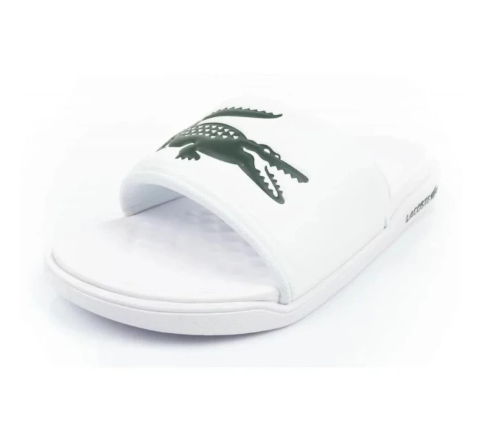 Pánske žabky Croco Dualiste 201R5 M 743CMA00201R5 White Pattern - Lacoste