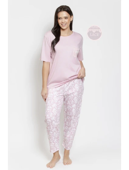 3568 DÁMSKE PYŽAMO ADRIA 2XL-3XL