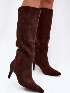 Topánky na podpätku model 221902 Krok vo veľkom štýle