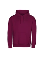 Unisex mikina s kapucňou Cloud (GOTS) (fuchsiová)