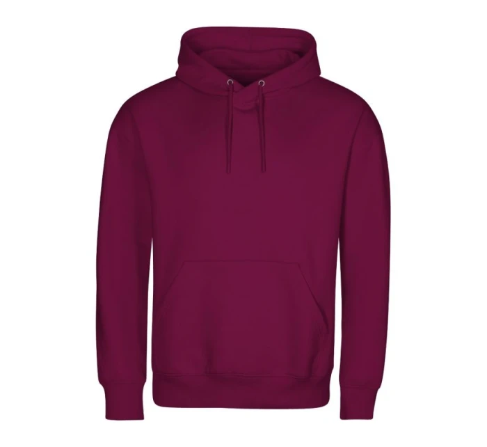 Unisex mikina s kapucňou Cloud (GOTS) (fuchsiová)