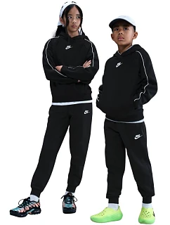 Detská mikina Nike Sportswear Club Fleece, čierna, HQ9318 010