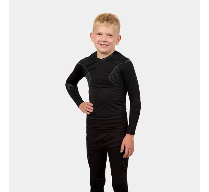Detský termo set Active GT43204 black-grey - Alpinus