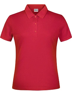 JN Dámské piqué polo 02.0 red model 22413927 - Daiber