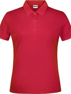 JN Dámské piqué polo 02.0 red model 22413927 - Daiber