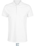 Men Pánské piqué polo  white model 22500552 - NEOBLU