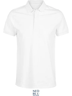 Men Pánské piqué polo  white model 22500552 - NEOBLU