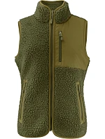 Fleece Vest Women Dámská fleecová vesta Sherpa "TwoTone" moss green model 22453602 - James Harvest Fleece Vest Women Dámská fleecová vesta Sherpa "TwoTone" moss green model 22453602 - James Harvest